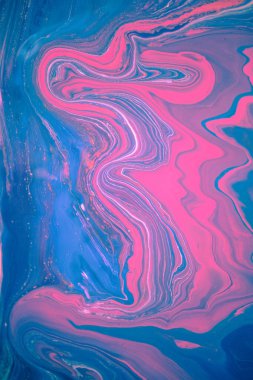 Mermer. Mermer dokusu. Boya sıçraması. Renkli sıvı. Soyut renkli arkaplan. Raster illüstrasyonu. Renkli soyut resim arkaplanı. Yüksek desenli yağlı boya. Yüksek kaliteli detaylar.