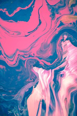 Mermer. Mermer dokusu. Boya sıçraması. Renkli sıvı. Soyut renkli arkaplan. Raster illüstrasyonu. Renkli soyut resim arkaplanı. Yüksek desenli yağlı boya. Yüksek kaliteli detaylar.