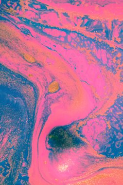 Mermer. Mermer dokusu. Boya sıçraması. Renkli sıvı. Soyut renkli arkaplan. Raster illüstrasyonu. Renkli soyut resim arkaplanı. Yüksek desenli yağlı boya. Yüksek kaliteli detaylar.