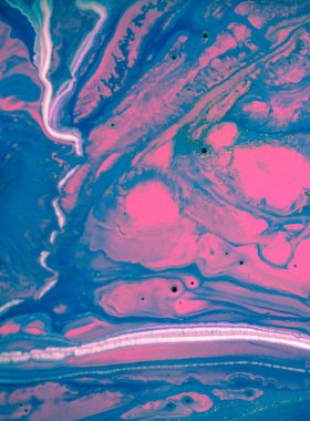 Mermer. Mermer dokusu. Boya sıçraması. Renkli sıvı. Soyut renkli arkaplan. Raster illüstrasyonu. Renkli soyut resim arkaplanı. Yüksek desenli yağlı boya. Yüksek kaliteli detaylar.