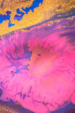 Mermer. Mermer dokusu. Boya sıçraması. Renkli sıvı. Soyut renkli arkaplan. Raster illüstrasyonu. Renkli soyut resim arkaplanı. Yüksek desenli yağlı boya. Yüksek kaliteli detaylar.