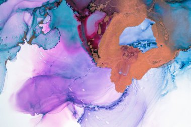 Mermer. Mermer dokusu. Boya sıçraması. Renkli sıvı. Soyut renkli arkaplan. Raster illüstrasyonu. Renkli soyut resim arkaplanı. Yüksek desenli yağlı boya. Yüksek kaliteli detaylar.