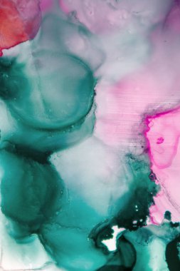 Mermer. Mermer dokusu. Boya sıçraması. Renkli sıvı. Soyut renkli arkaplan. Raster illüstrasyonu. Renkli soyut resim arkaplanı. Yüksek desenli yağlı boya. Yüksek kaliteli detaylar.