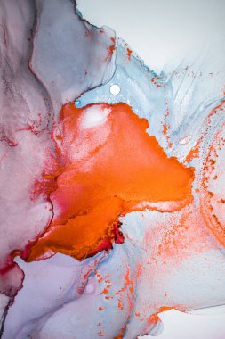 Mermer. Mermer dokusu. Boya sıçraması. Renkli sıvı. Soyut renkli arkaplan. Raster illüstrasyonu. Renkli soyut resim arkaplanı. Yüksek desenli yağlı boya. Yüksek kaliteli detaylar.