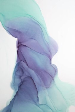 Mermer. Mermer dokusu. Boya sıçraması. Renkli sıvı. Soyut renkli arkaplan. Raster illüstrasyonu. Renkli soyut resim arkaplanı. Yüksek desenli yağlı boya. Yüksek kaliteli detaylar.