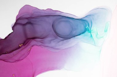 Mermer. Mermer dokusu. Boya sıçraması. Renkli sıvı. Soyut renkli arkaplan. Raster illüstrasyonu. Renkli soyut resim arkaplanı. Yüksek desenli yağlı boya. Yüksek kaliteli detaylar.