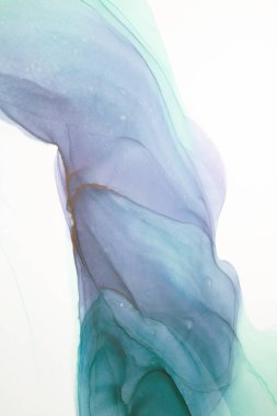 Mermer. Mermer dokusu. Boya sıçraması. Renkli sıvı. Soyut renkli arkaplan. Raster illüstrasyonu. Renkli soyut resim arkaplanı. Yüksek desenli yağlı boya. Yüksek kaliteli detaylar.