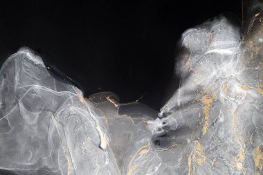 Mermer. Mermer dokusu. Boya sıçraması. Renkli sıvı. Soyut renkli arkaplan. Raster illüstrasyonu. Renkli soyut resim arkaplanı. Yüksek desenli yağlı boya. Yüksek kaliteli detaylar.