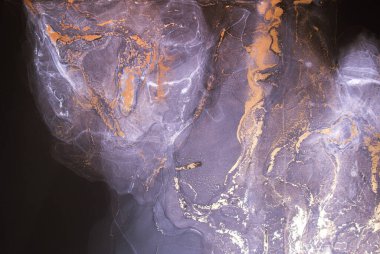 Mermer. Mermer dokusu. Boya sıçraması. Renkli sıvı. Soyut renkli arkaplan. Raster illüstrasyonu. Renkli soyut resim arkaplanı. Yüksek desenli yağlı boya. Yüksek kaliteli detaylar.