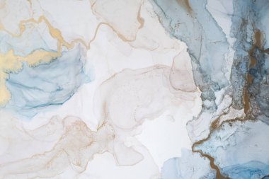 Mermer. Mermer dokusu. Boya sıçraması. Renkli sıvı. Soyut renkli arkaplan. Raster illüstrasyonu. Renkli soyut resim arkaplanı. Yüksek desenli yağlı boya. Yüksek kaliteli detaylar.