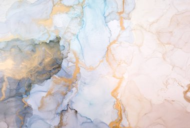 Mermer. Mermer dokusu. Boya sıçraması. Renkli sıvı. Soyut renkli arkaplan. Raster illüstrasyonu. Renkli soyut resim arkaplanı. Yüksek desenli yağlı boya. Yüksek kaliteli detaylar.