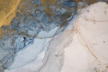 Mermer. Mermer dokusu. Boya sıçraması. Renkli sıvı. Soyut renkli arkaplan. Raster illüstrasyonu. Renkli soyut resim arkaplanı. Yüksek desenli yağlı boya. Yüksek kaliteli detaylar.