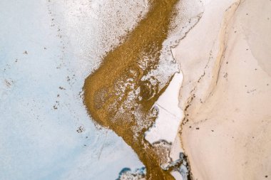 Mermer. Mermer dokusu. Boya sıçraması. Renkli sıvı. Soyut renkli arkaplan. Raster illüstrasyonu. Renkli soyut resim arkaplanı. Yüksek desenli yağlı boya. Yüksek kaliteli detaylar.