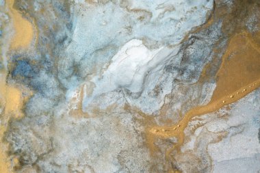 Mermer. Mermer dokusu. Boya sıçraması. Renkli sıvı. Soyut renkli arkaplan. Raster illüstrasyonu. Renkli soyut resim arkaplanı. Yüksek desenli yağlı boya. Yüksek kaliteli detaylar.