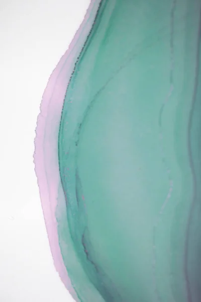 Marmorizzazione Texture Marmo Vernice Spruzzata Fluido Colorato Astratto Sfondo Colorato — Foto Stock