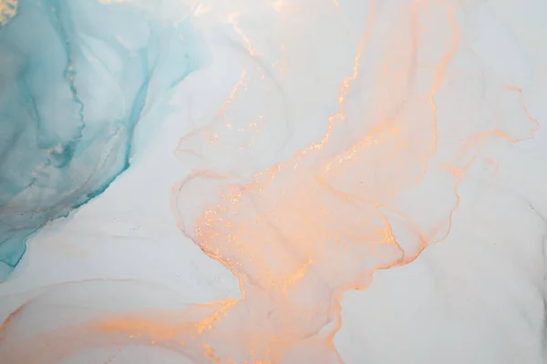 Marbrure Texture Marbre Peinture Éclaboussante Fluide Coloré Fond Coloré Abstrait — Photo