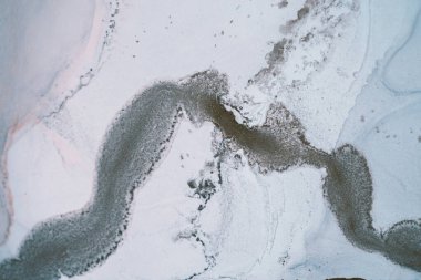 Mermer. Mermer dokusu. Boya sıçraması. Renkli sıvı. Soyut renkli arkaplan. Raster illüstrasyonu. Renkli soyut resim arkaplanı. Yüksek desenli yağlı boya. Yüksek kaliteli detaylar.