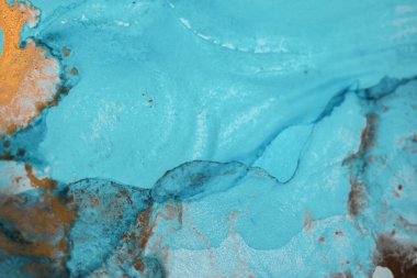 Mermer. Mermer dokusu. Boya sıçraması. Renkli sıvı. Soyut renkli arkaplan. Raster illüstrasyonu. Renkli soyut resim arkaplanı. Yüksek desenli yağlı boya. Yüksek kaliteli detaylar.