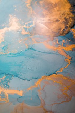 Mermer. Mermer dokusu. Boya sıçraması. Renkli sıvı. Soyut renkli arkaplan. Raster illüstrasyonu. Renkli soyut resim arkaplanı. Yüksek desenli yağlı boya. Yüksek kaliteli detaylar.