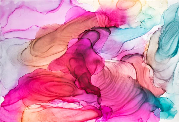 결혼이요 페인트 스프레이 색다른 래스터 일러스트 화려하고 추상적 고음의 페인트 — 스톡 사진