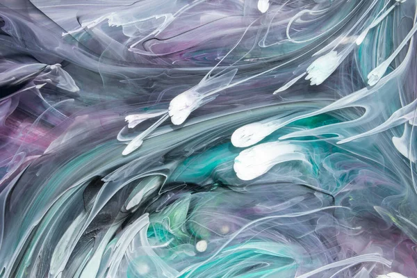 Fluid Color Liquid Flow Effect Abstract Fluid Art Background Liquid — Stock Photo, Image