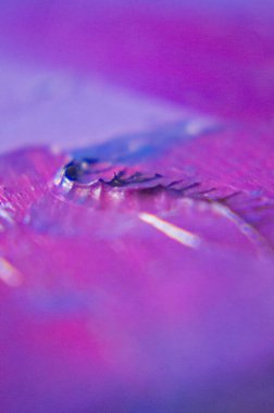 Parça. Çok renkli desenli boya. Soyut sanat geçmişi. Tuval üzerine yağ. Sert fırça darbeleri. Yağlı boya ve palet bıçağıyla yapılmış bir resmin yakın çekimi. Yüksek desenli, yüksek kaliteli detaylar.