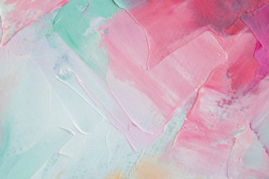 Tuval üzerindeki yağlı boya palet bıçağıyla yazılır. Yağlı boya ve palet bıçağıyla yapılmış bir resmin resmi.. 