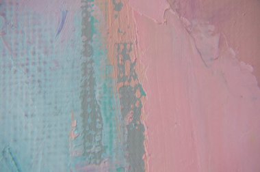 Tuval üzerindeki yağlı boya palet bıçağıyla yazılır. Yağlı boya ve palet bıçağıyla yapılmış bir resmin resmi.. 