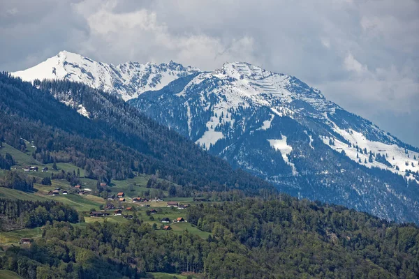 Alpes Suizos Raststtte Giswil Suiza — Foto de Stock