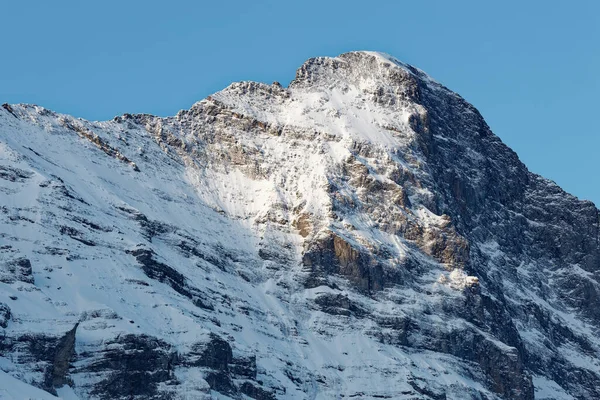 Eiger Είναι Ένα Βουνό 967 Μέτρων Των Άλπεων Bernese Θέα — Φωτογραφία Αρχείου