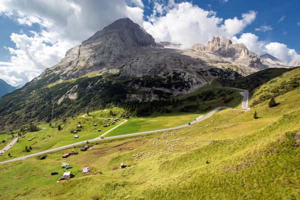 Marmolada glacier, Italy — Stock Photo, Image