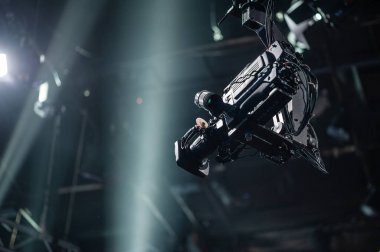 TV kamera bir konser salonu.