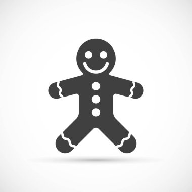 gingerbread vektör simgesi