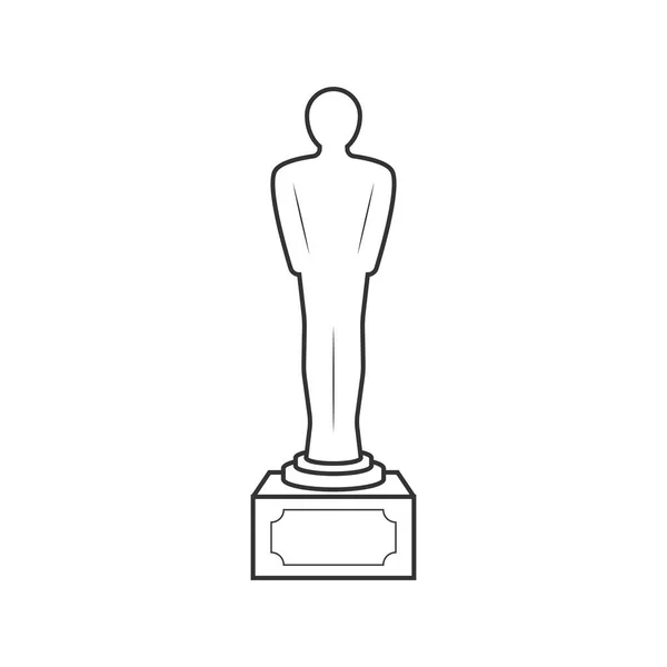 Filmpreis-Ikone — Stockvektor