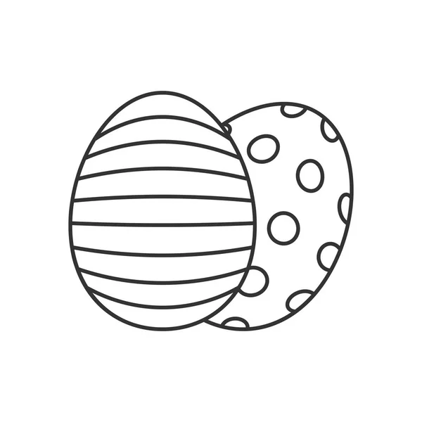 Påsk ägg ikon — Stock vektor