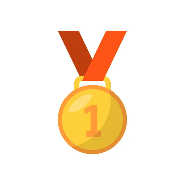 Medalla del Primer Lugar — Vector de stock