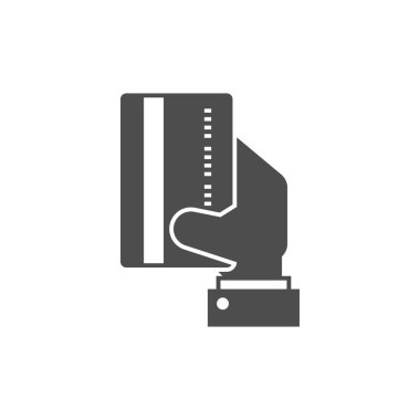 kredi kartı veren el