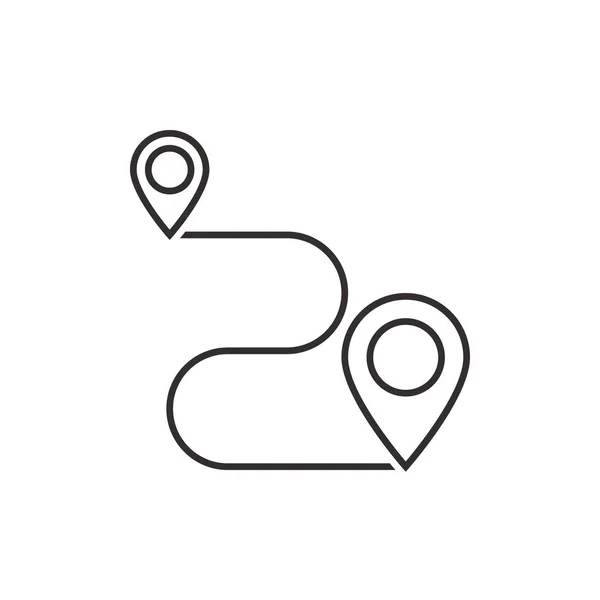 PIN işaretçi yolda