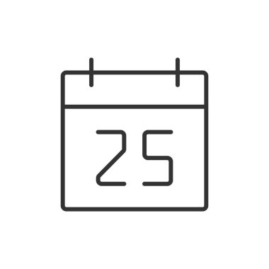 Takvim satırı simgesi