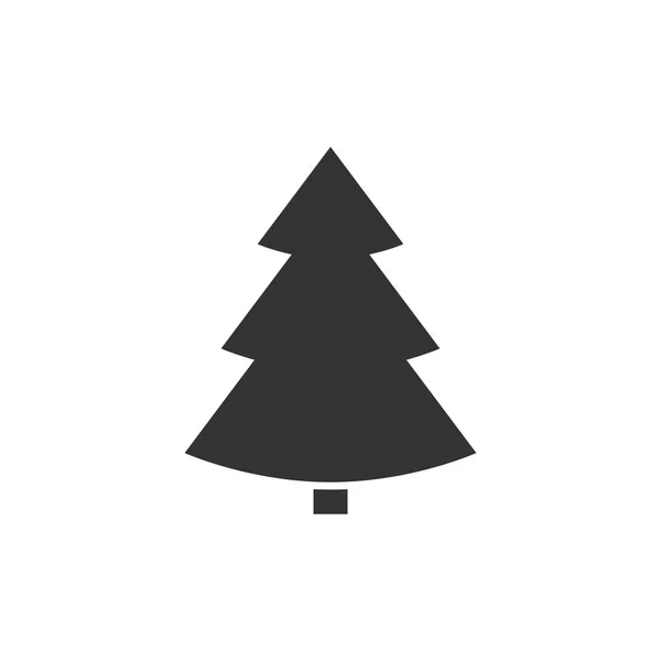 Karácsonyi fa ikon — Stock Vector