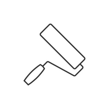 boya silindiri anahat simgesini