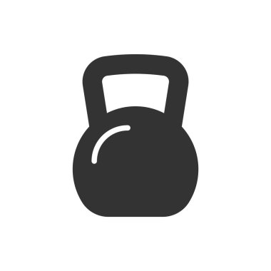 Beyaz arkaplanda Kettle çan simgesi