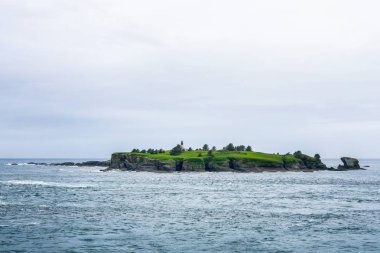 Tatoosh Island, Cape Flattery, Makah reservation, Olympic Peninsula, Washington state coast, USA. clipart