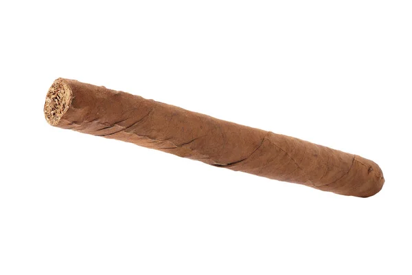 Cuban Cigar over white — Stock Photo, Image