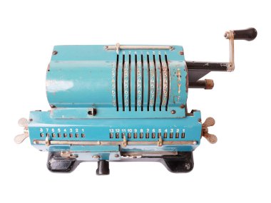 izole arithmometer Üstten Görünüm