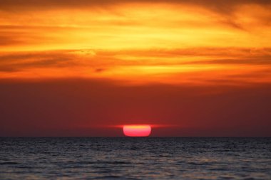 Büyüleyici gün batımı