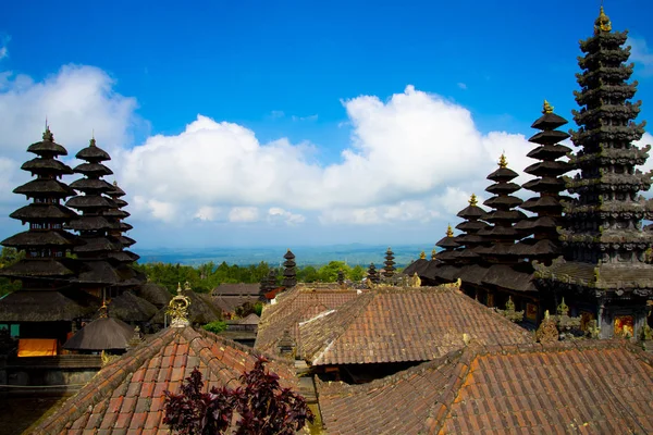 Besakih Tempel Bali Indonesië — Stockfoto