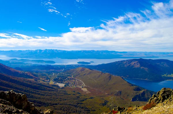 ナウエル ウアピ湖 バリロチェ アルゼンチン — ストック写真