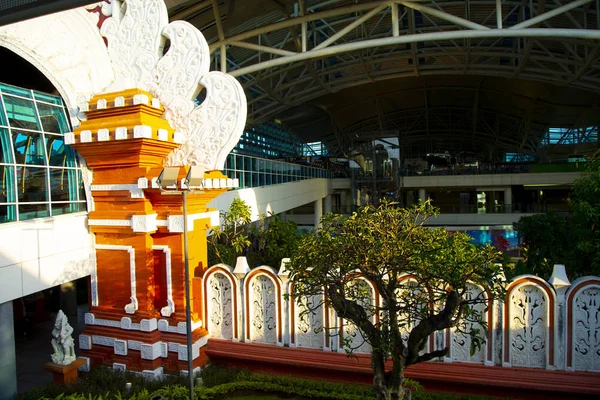 Denpasar Indonésia Setembro 2019 Aeroporto Internacional Ngurah Rai Bali — Fotografia de Stock