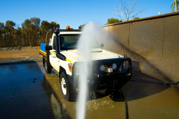 Wash Bay Area Vehicles — Stock fotografie